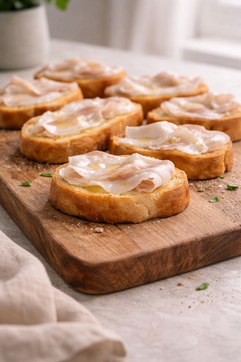 Bruschetta con Lardo
